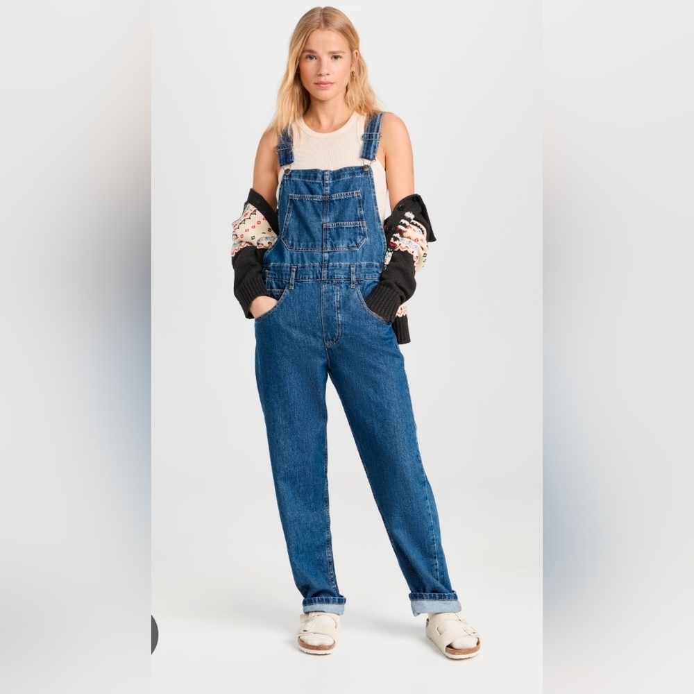 We The Free Ziggy Denim Overalls S